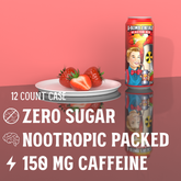 Energy Drink- Reactor Red Strawberry 12ct