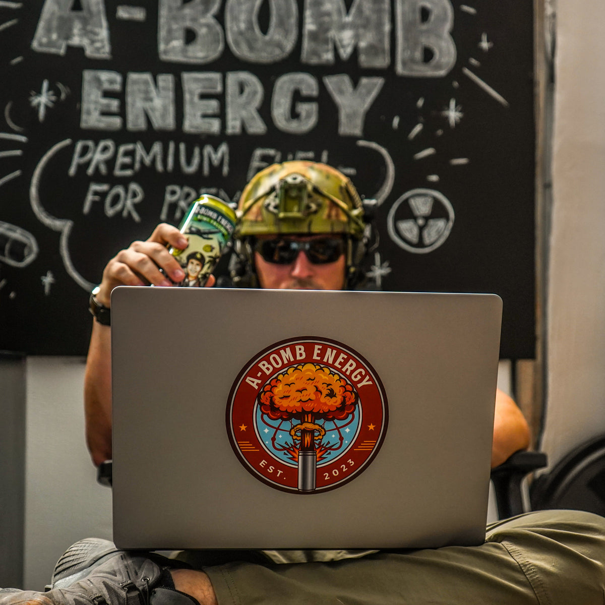 Megaton A-Bomb Energy Decals Main image