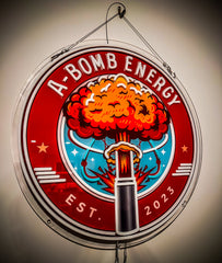 A-Bomb Energy ‘Command Glow’ Neon Sign – 2ft LED Logo