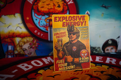 Original Atomic CEO Metal Sign *LIMITED