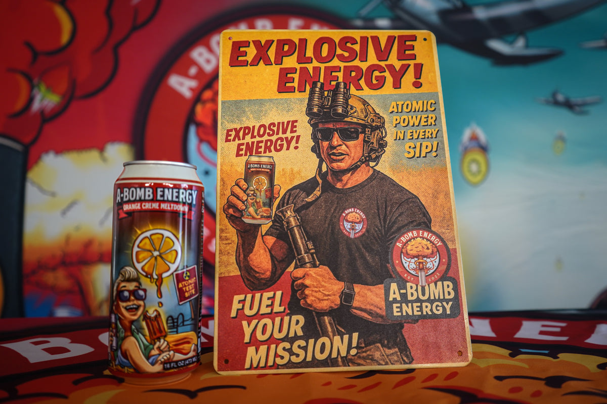 Original Atomic CEO Metal Sign Main image