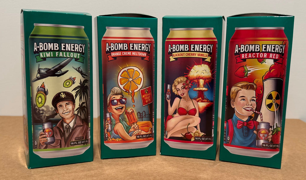 A-Bomb Energy Drink Sample Pack 4ct