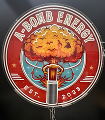 A-Bomb Energy ‘Command Glow’ Neon Sign – 3ft LED Logo