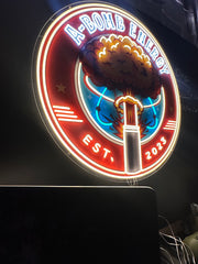 A-Bomb Energy ‘Command Glow’ Neon Sign – 3ft LED Logo