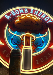 A-Bomb Energy ‘Command Glow’ Neon Sign – 2ft LED Logo