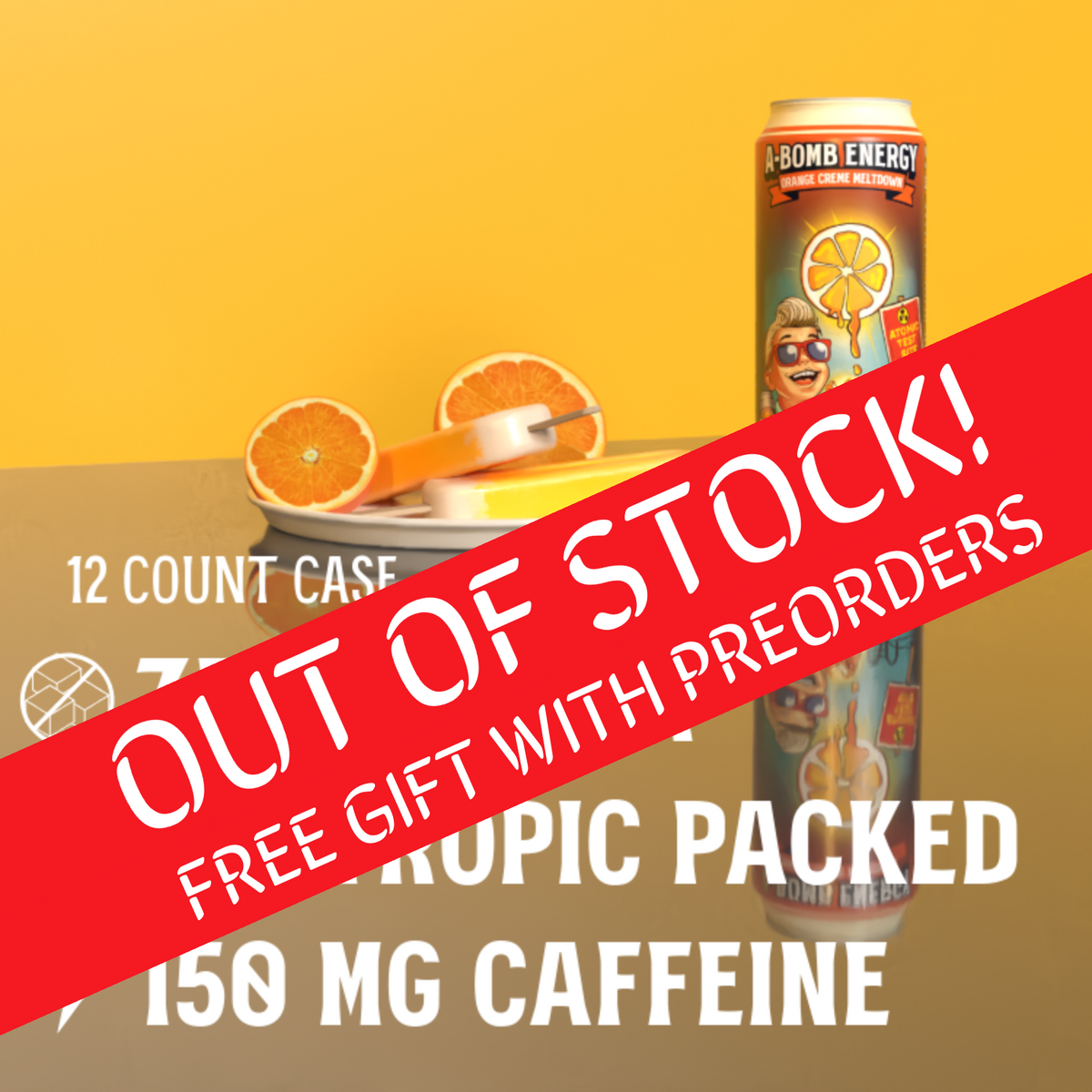 **PREORDER** Energy Drink- Orange Creme Meltdown 12ct