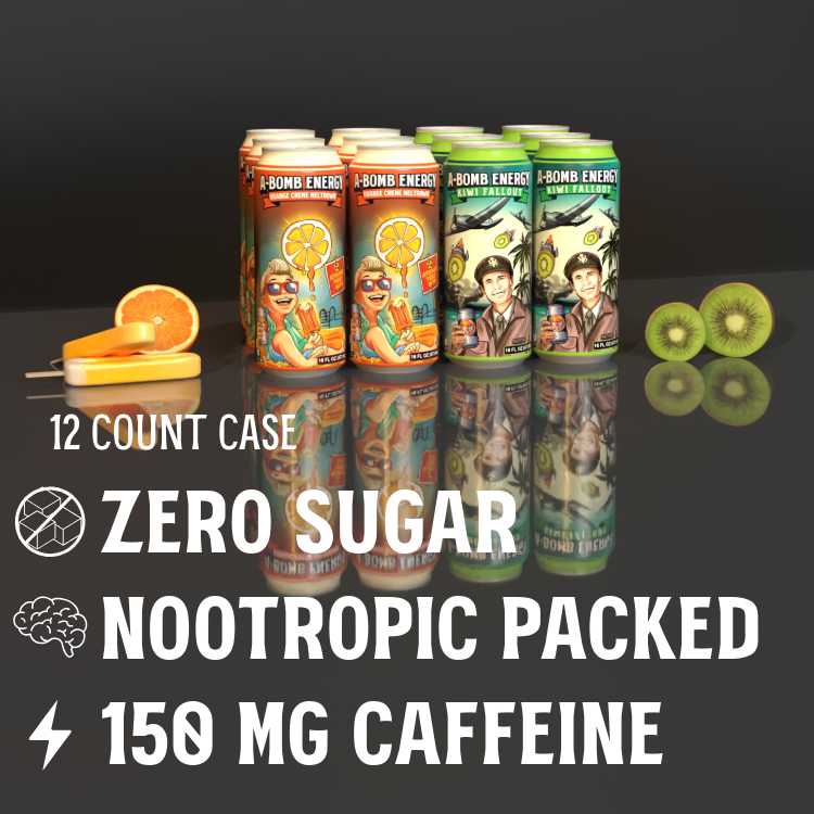 Energy Drink- Half & Half Pack (12 pack)