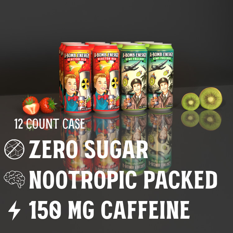 Energy Drink- Half & Half Pack (12 pack)