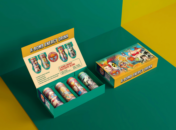 A-Bomb Energy Drink Collectors Box (FREE SHIPPING)