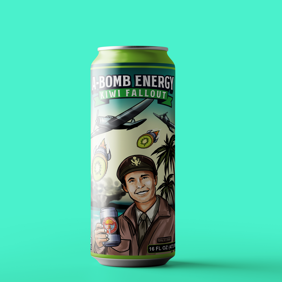 Energy Drink- Kiwi Fallout 12ct