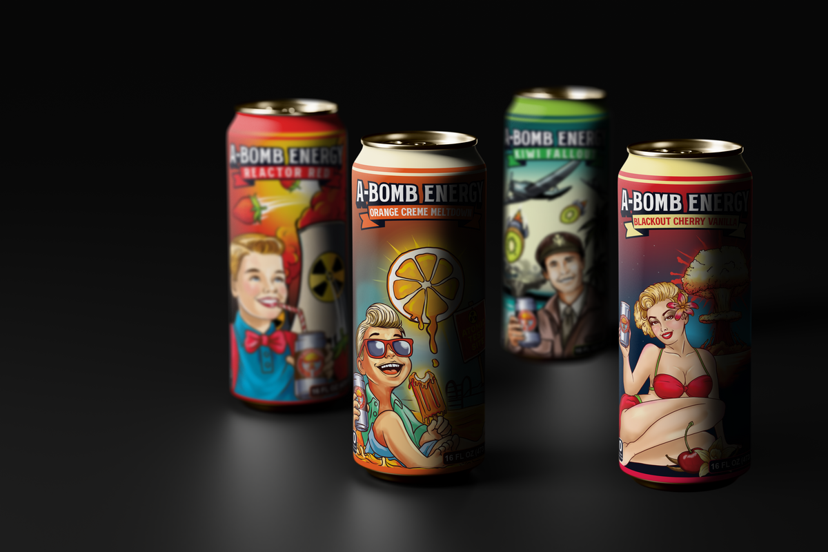 A-Bomb Energy Drink Sample Pack