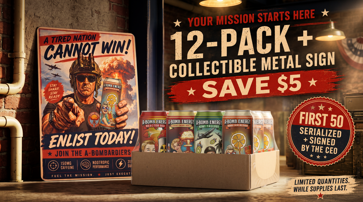 ENLIST TODAY! Metal Sign