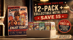 ENLIST TODAY! Metal Sign (PREORDER)