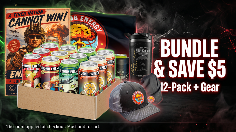 Bundle and save $5: 12-pack plus gear